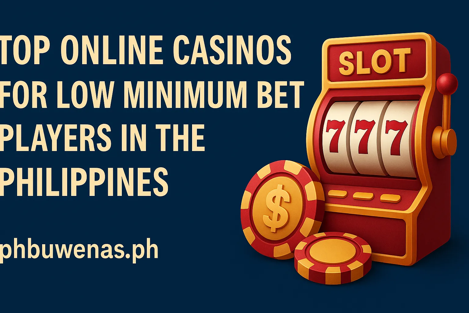 Small Bets, Big Potential—Top Online Casinos for Filipino Low Rollers