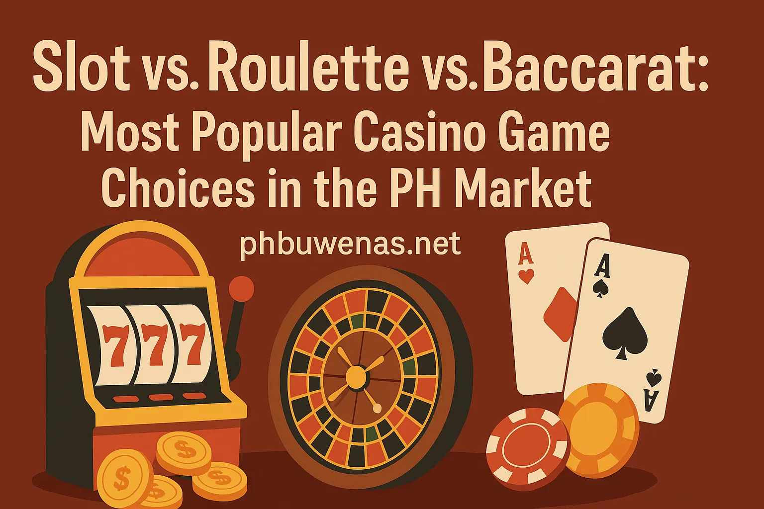 Slots or Baccarat What Filipinos Love More