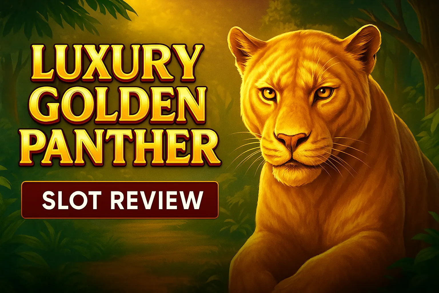 Unlock Massive Wins in Luxury Golden Panther Slot Review