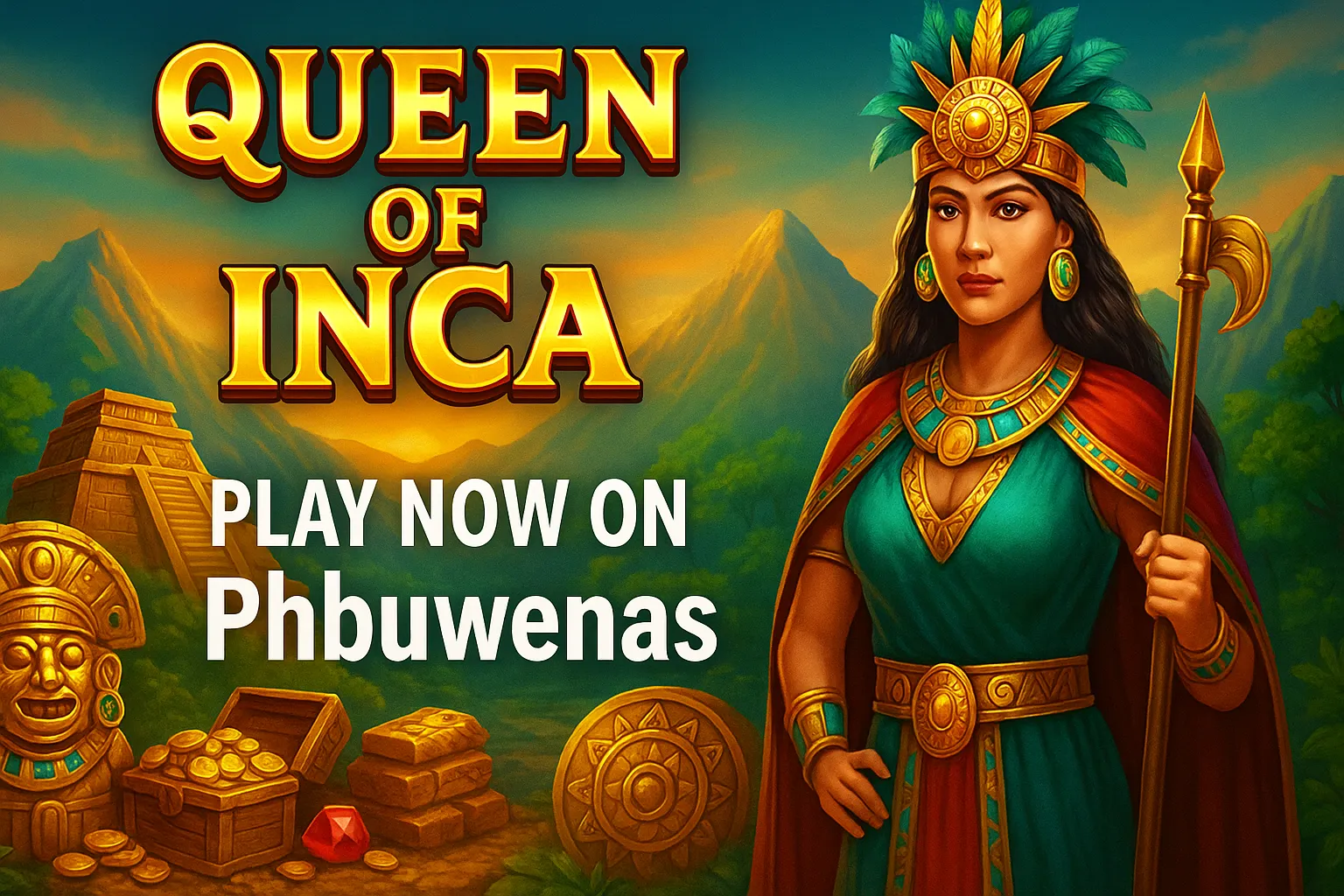 Queen of Inca Slot Review – Unearth Hidden Treasures in the Andes (PP SLOT | Phbuwenas)