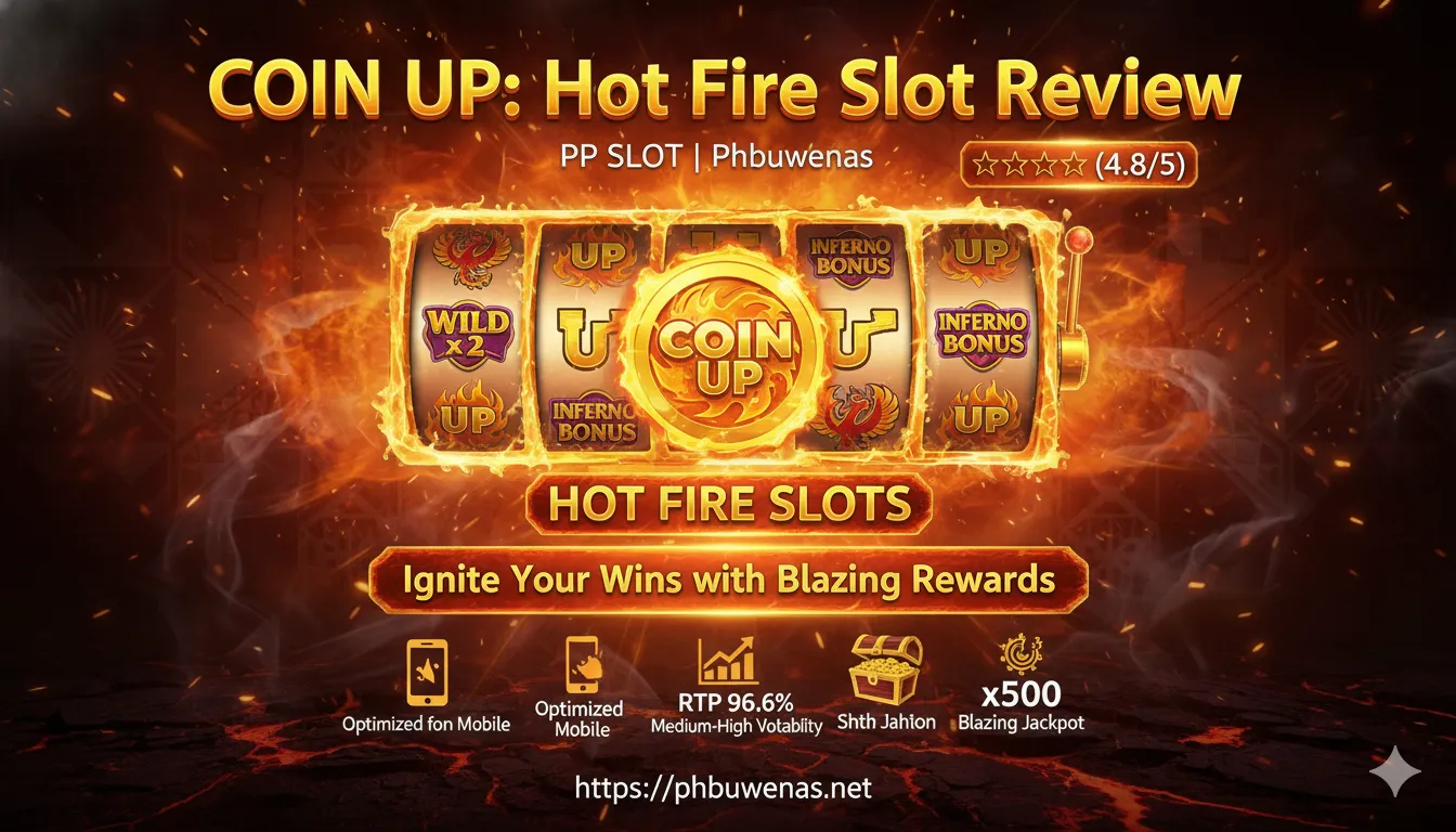 Spin for Blazing Rewards in Coin UP Hot Fire