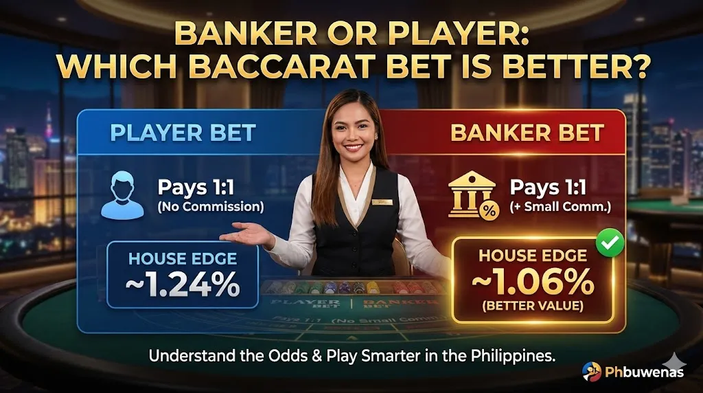Banker or Player: Which Baccarat Bet Is Better?