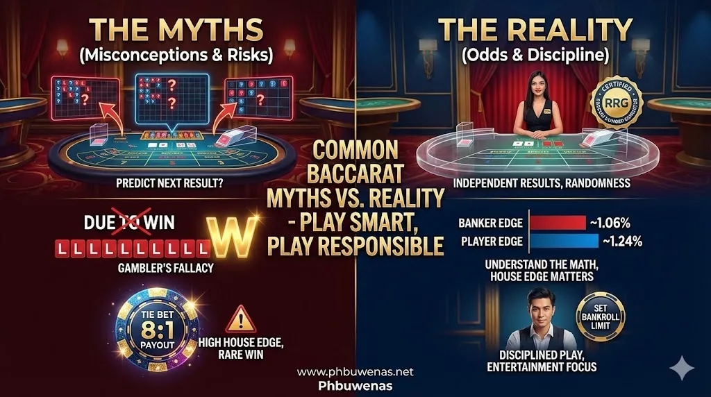 Common Baccarat Myths Filipinos Still Believe