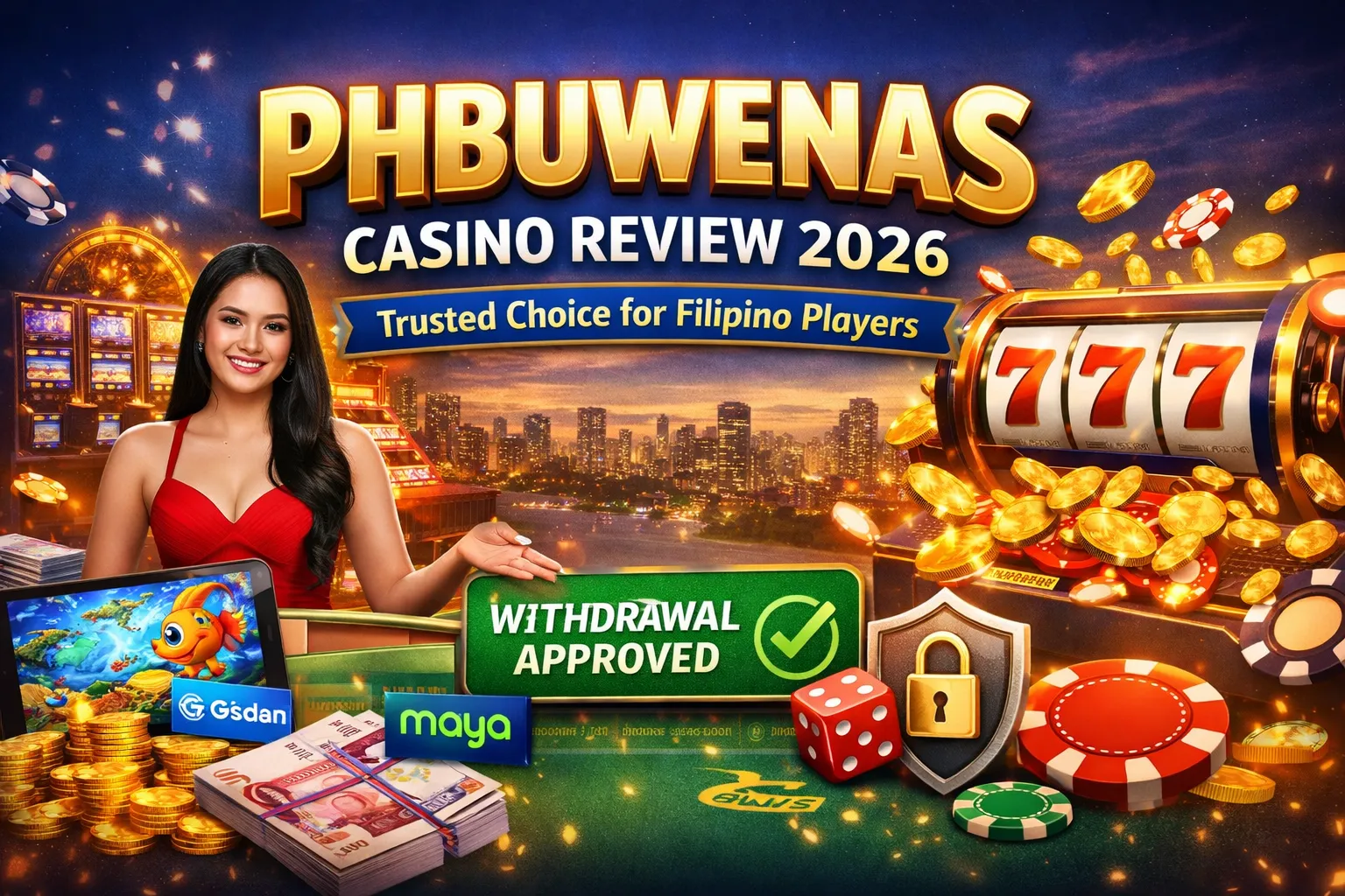 Phbuwenas Casino Review Fast Payouts Filipinos Love