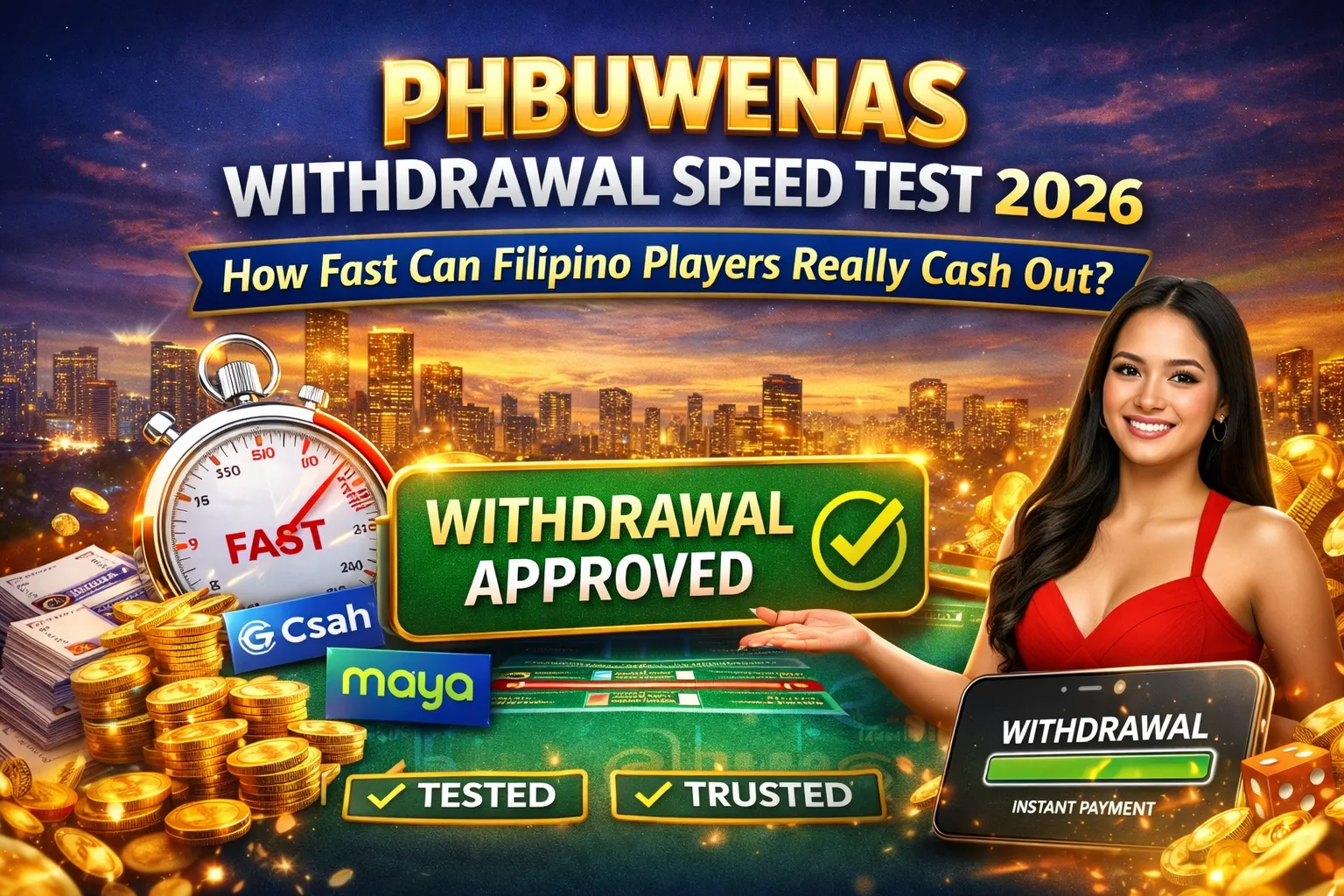 How Fast Is Phbuwenas Withdrawal for Filipino Players