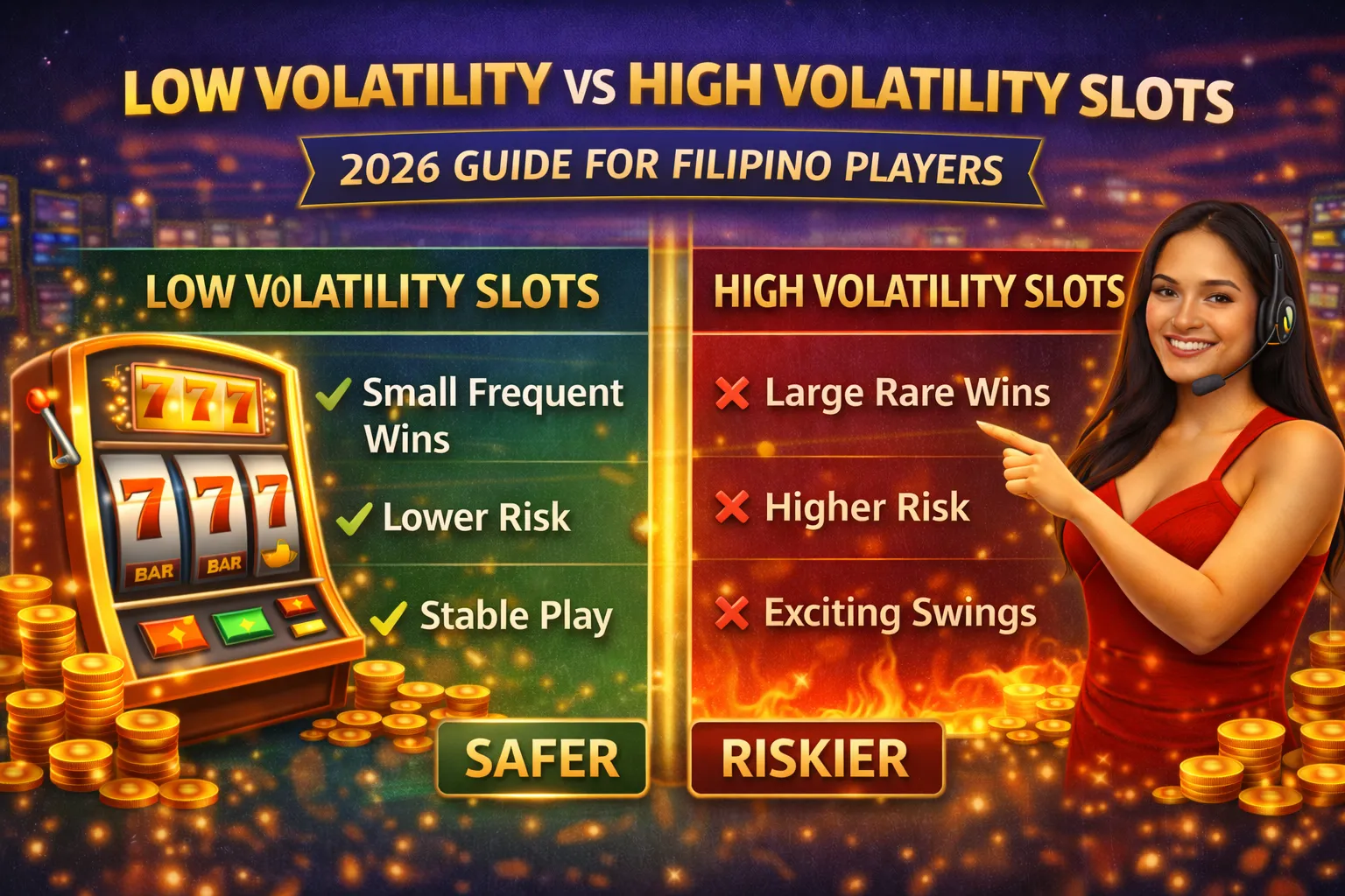 Volatility Slots Battle Low vs High