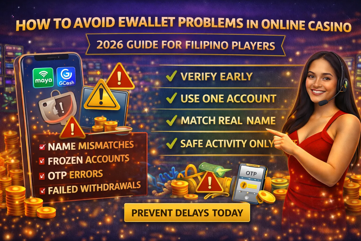 How Filipino Players Avoid eWallet Errors