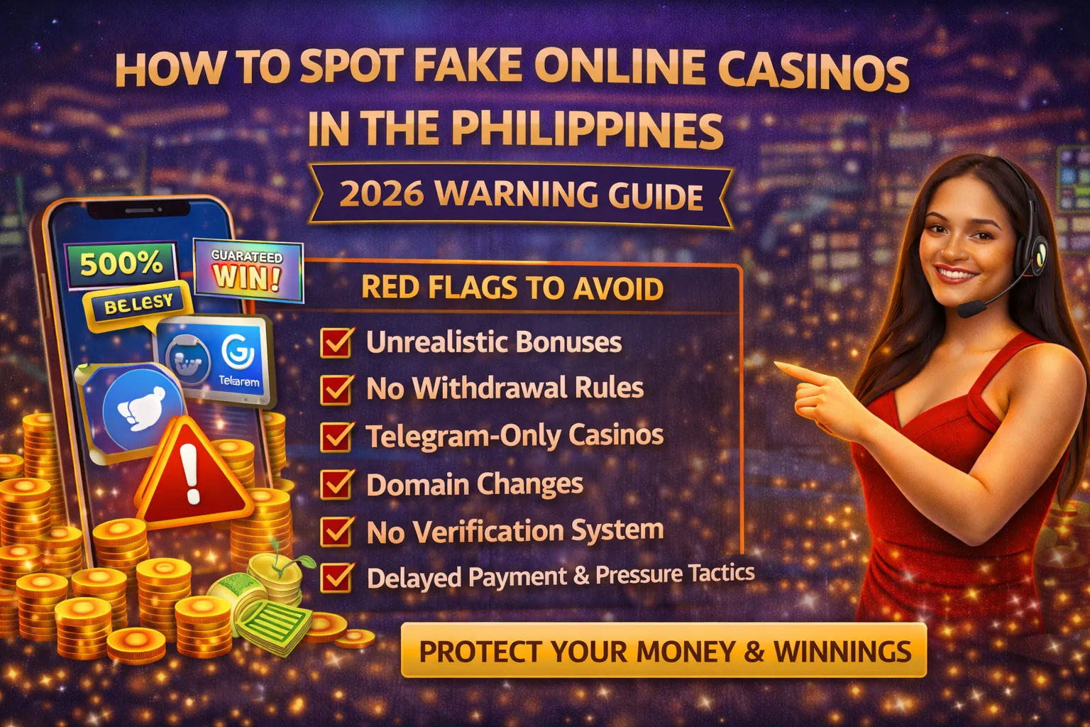 How to Spot Fake Online Casinos in the Philippines
