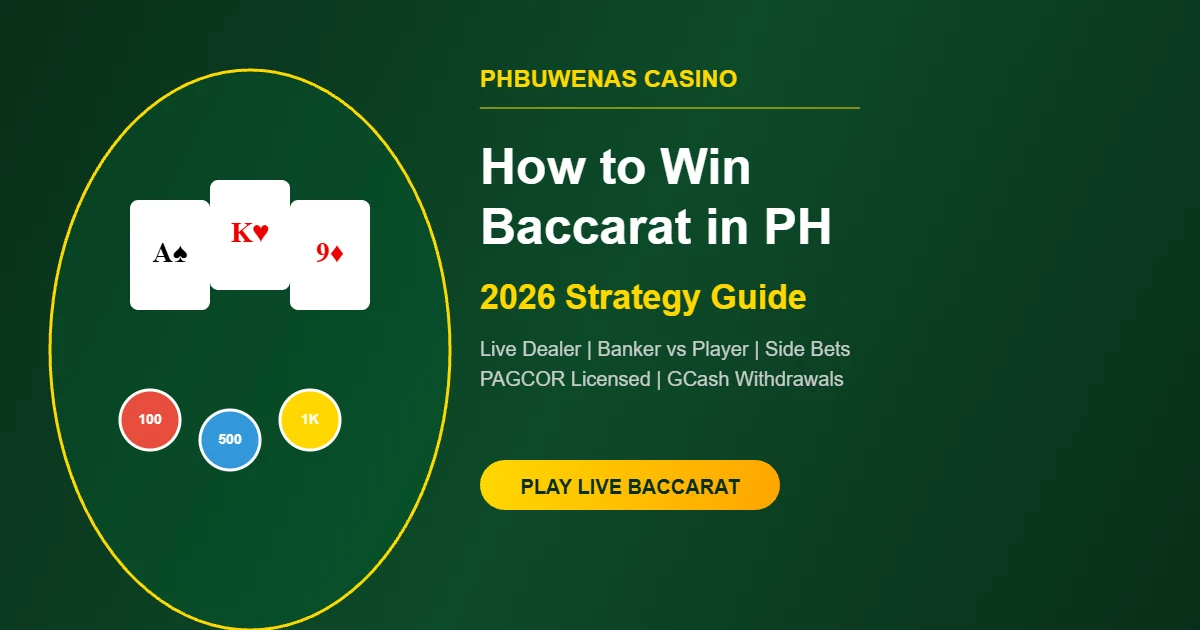 How to Win Baccarat Philippines 2026: Strategy Guide
