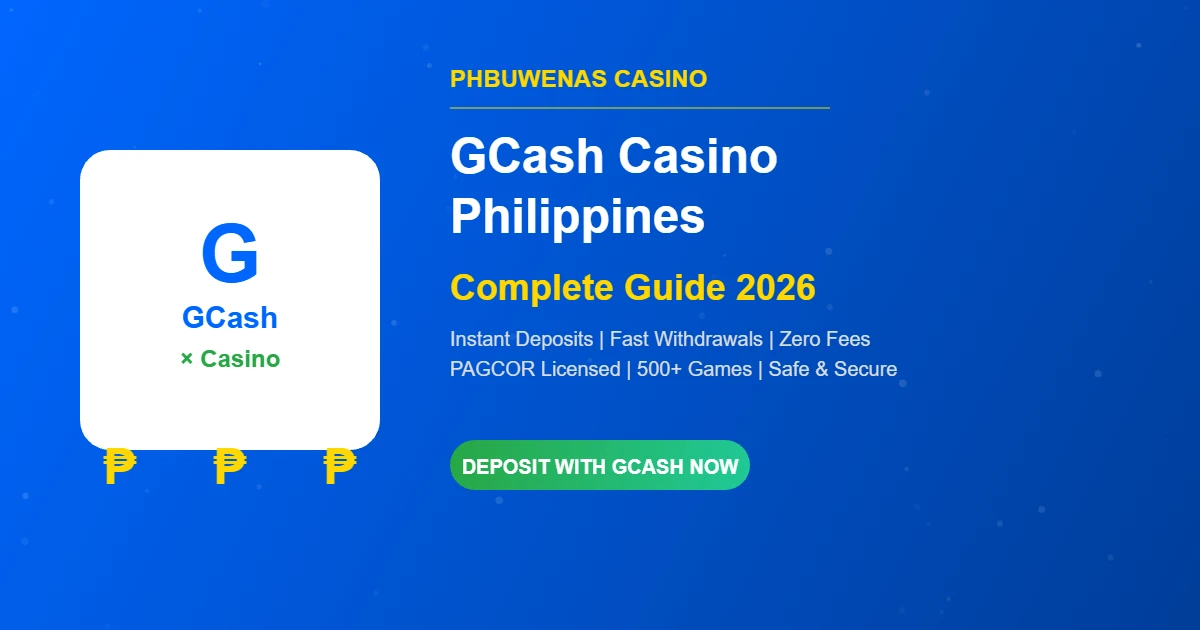 GCash Casino Philippines 2026: Deposit & Play Guide