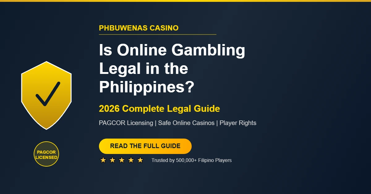Online Gambling Philippines 2026: Legal Rules Guide