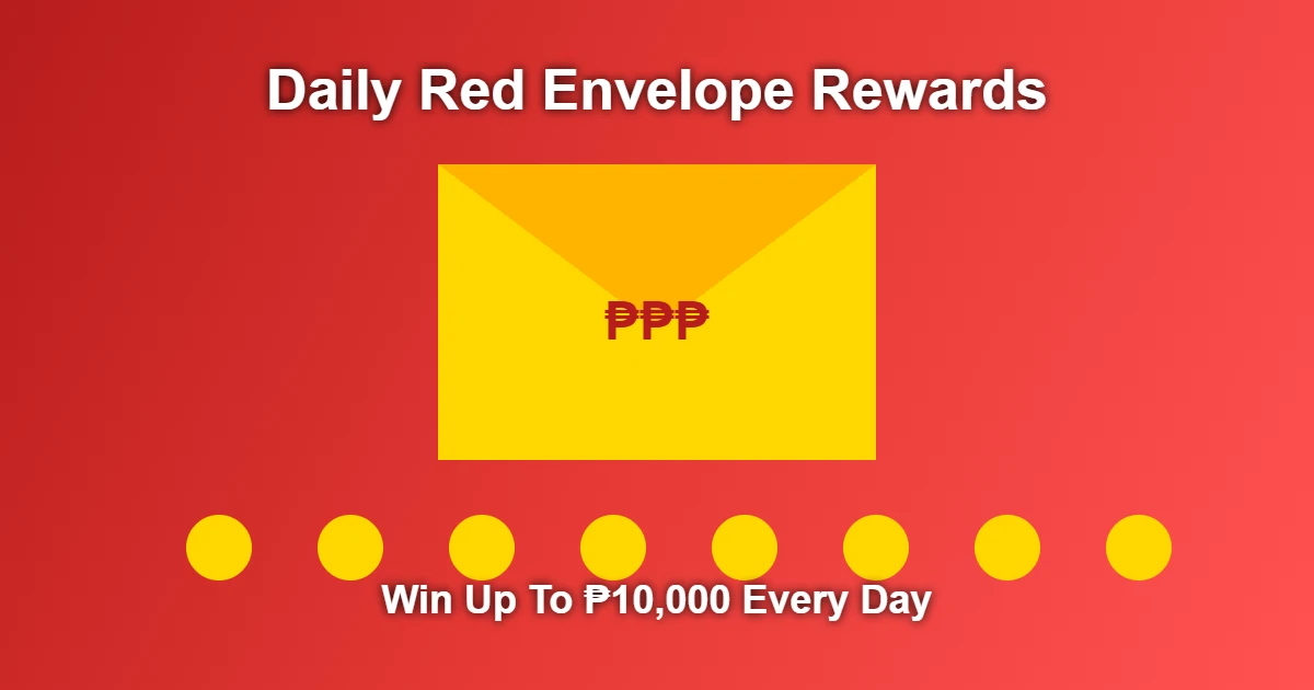 Phbuwenas Daily Red Envelope: Win ₱10,000 Bonus