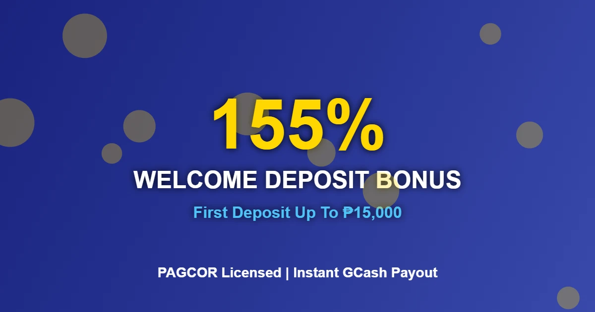 Phbuwenas 155% Welcome Bonus: Claim ₱15,000 Now