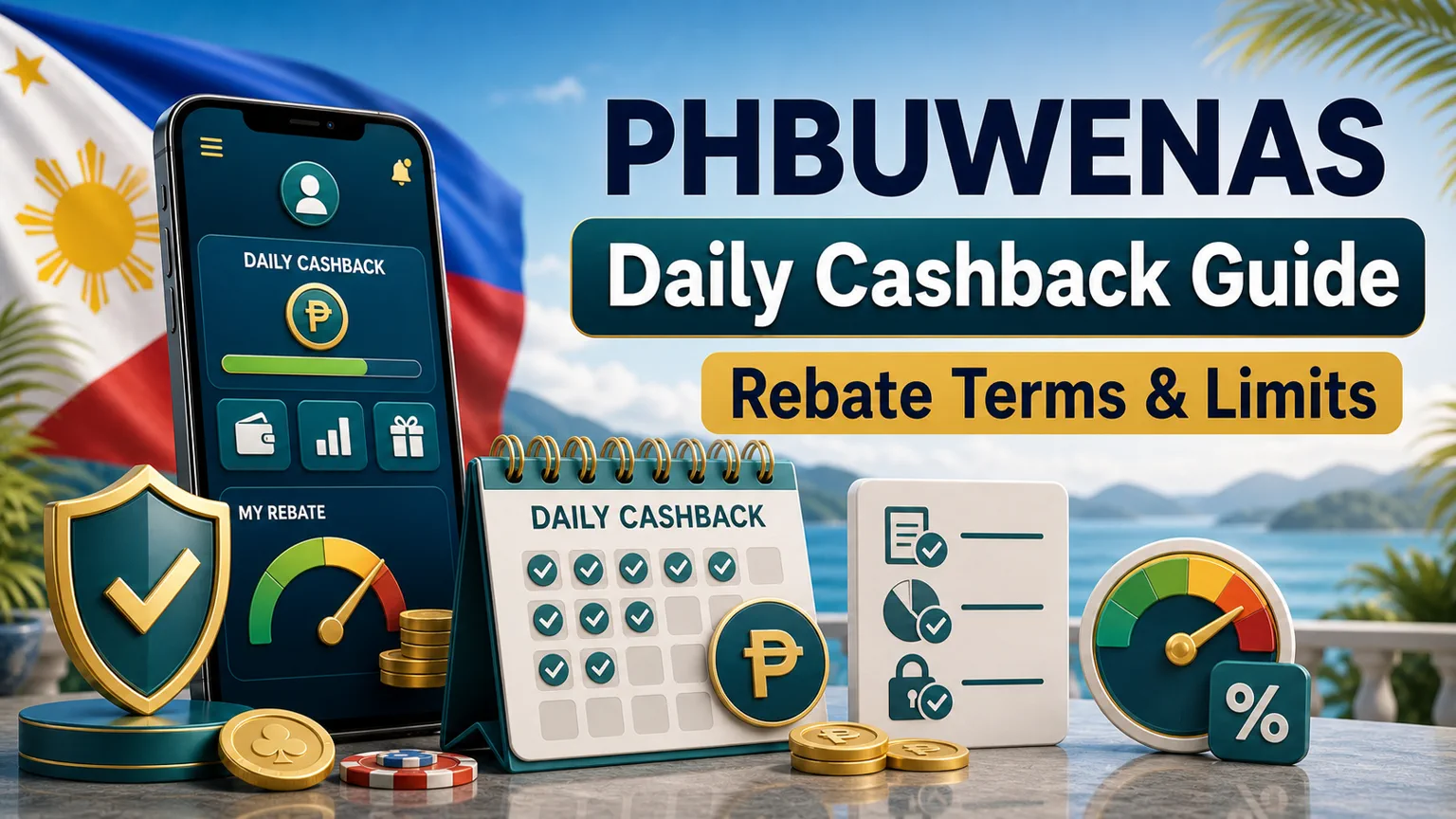 PHBUWENAS Daily Cashback Guide: Rebate Terms, Limits, and Risk