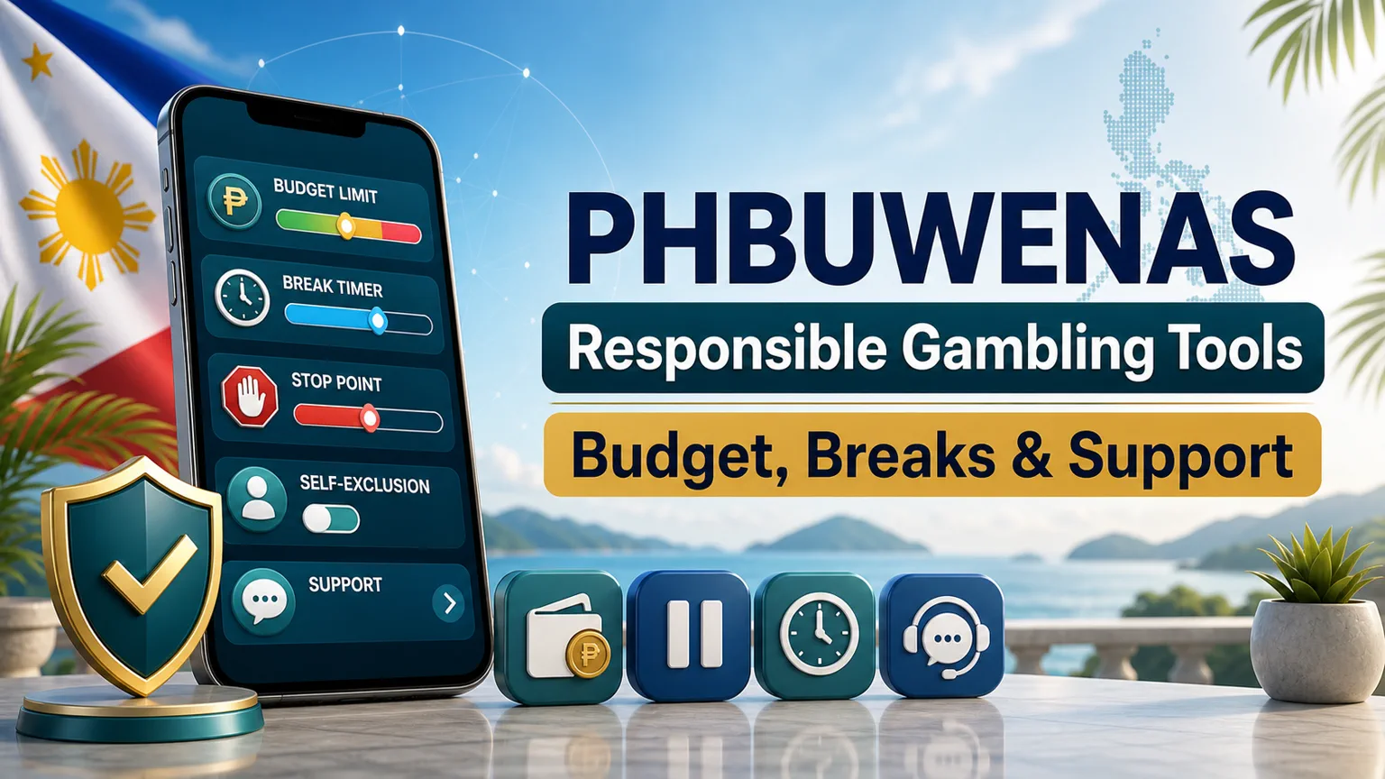 Responsible Gambling Tools Philippines: Budget, Breaks, and Support Guide