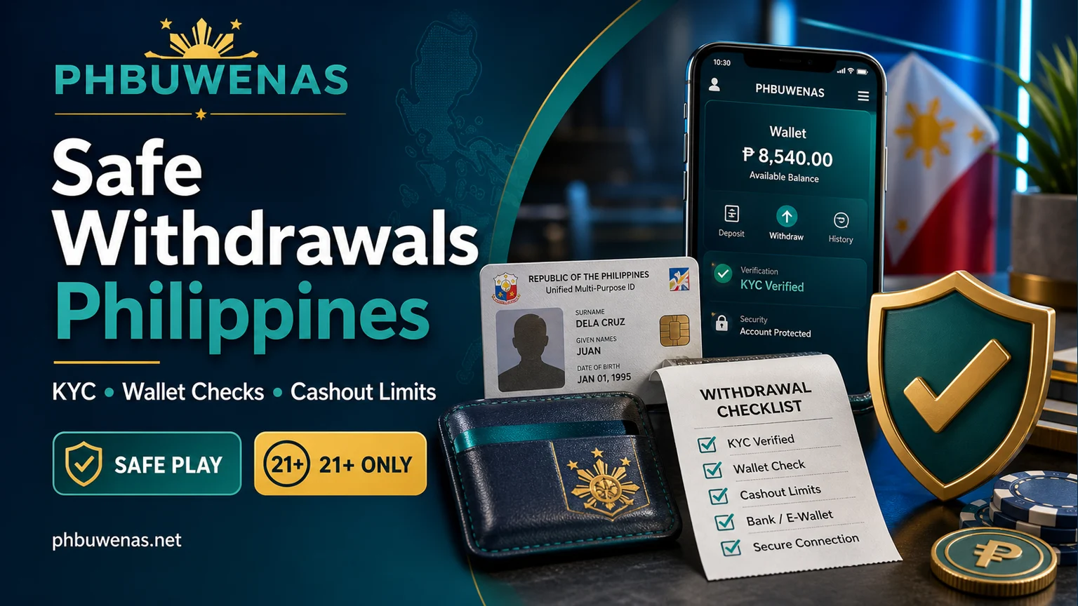 Safe Withdrawals Philippines: KYC, Wallet Checks, and Cashout Limits