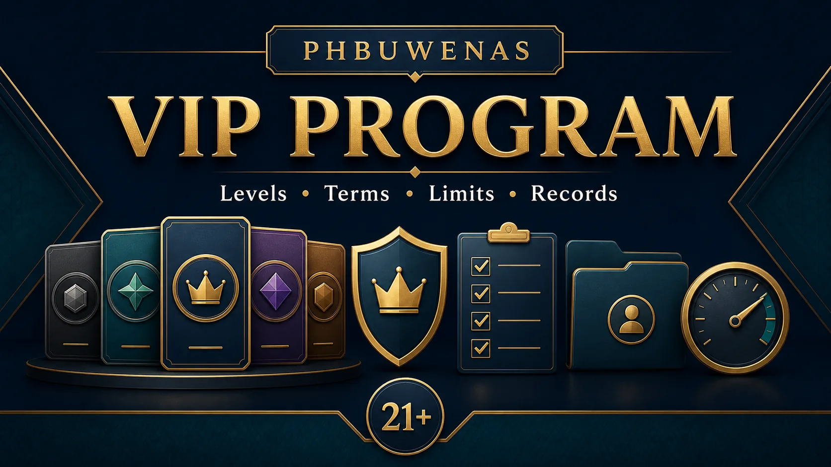 PHBUWENAS VIP Program Guide: Levels, Terms, Limits, and Records